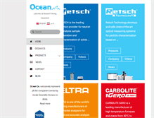 Tablet Screenshot of ocean-alf.com